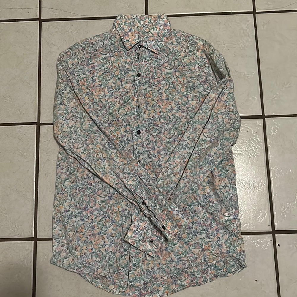 Floral dress shirt